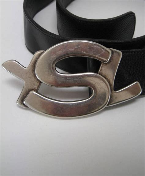 ysl monogram belt silver|ysl monogram belts.